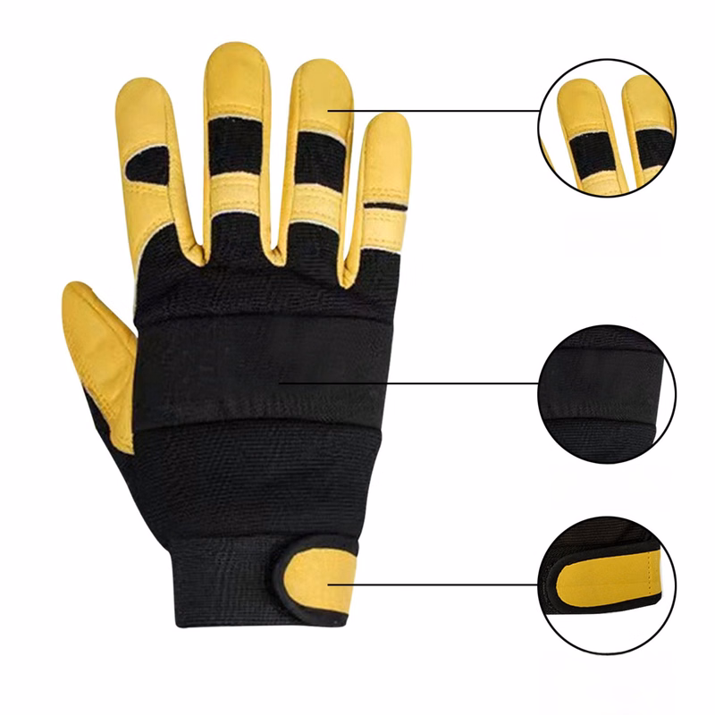Premium Cowhide Mechanic Gloves