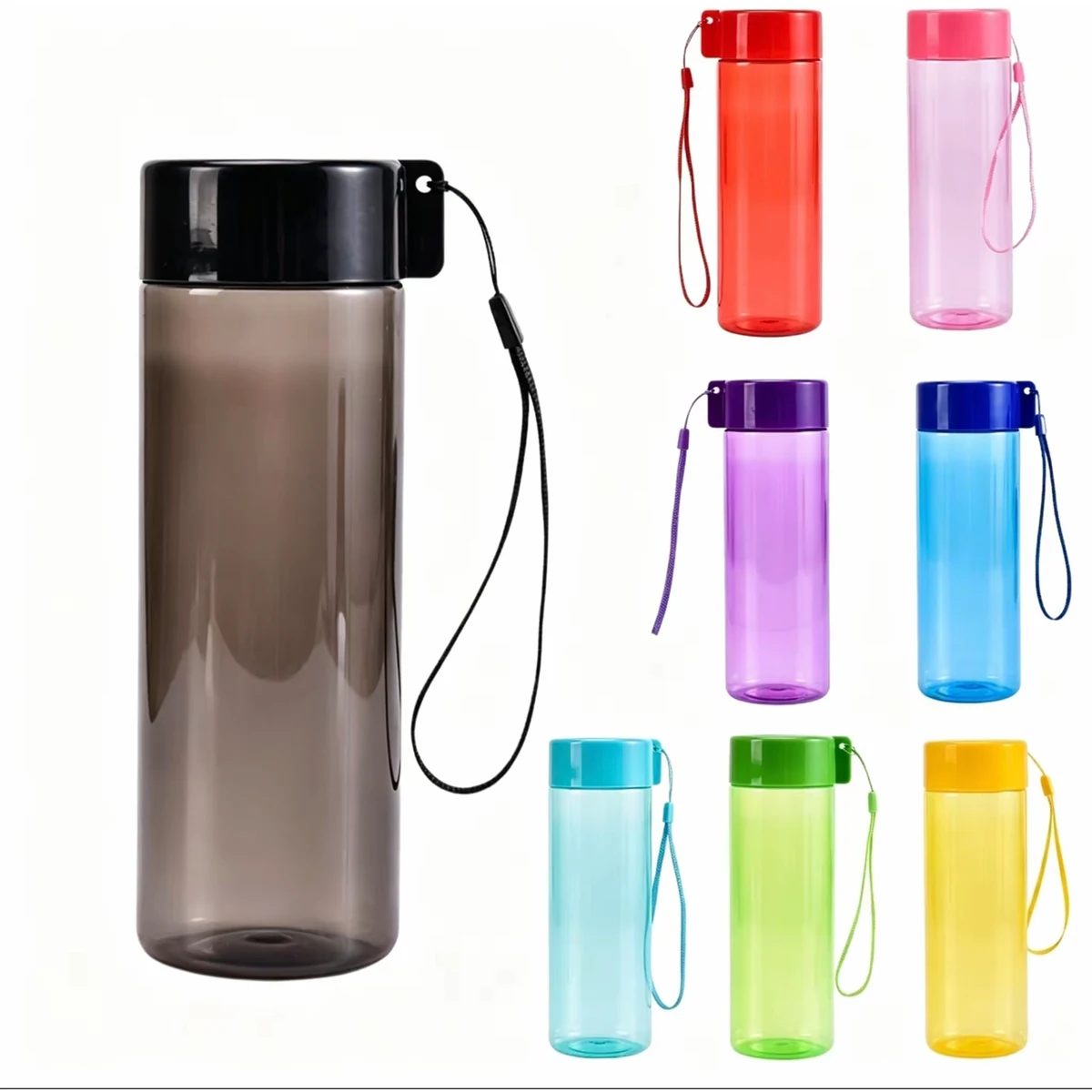 Transparent Plastic Water Bottle 1