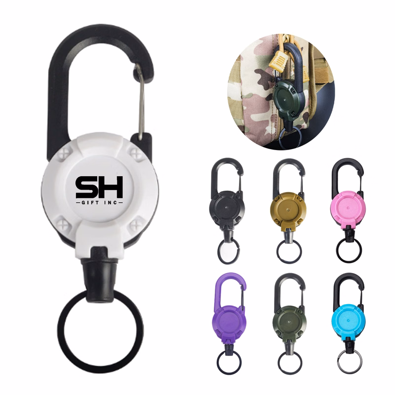 Backpack Wire Telescopic Buckle Key Hanging Buckle