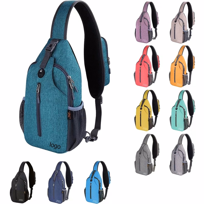 Crossbody Sling Bag Travel Hiking Chest Daypack