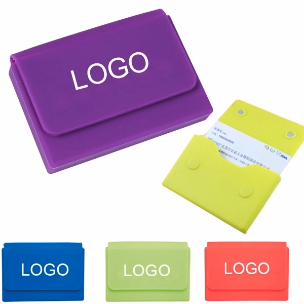 Promotional Silicone Card Holder