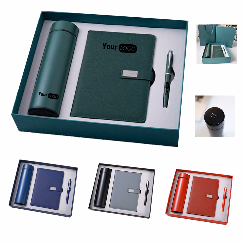 Insulated Cup Signature Pen and Notebook Gift Box Set