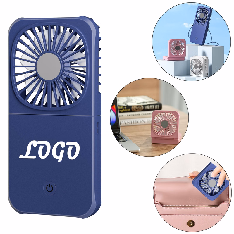 Rechargeable Foldable Neck Hanging Mini USB Fan