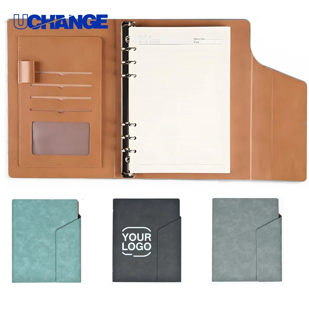 Three Fold PU Notebook Journal for Organization 1