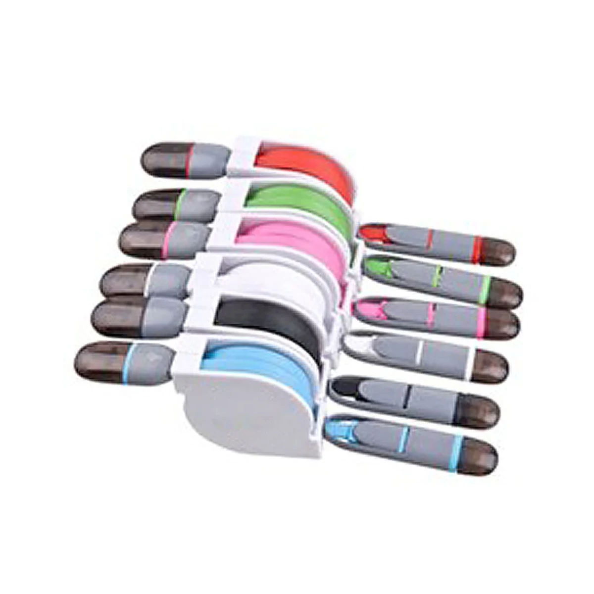 Dual Function Retractable Micro USB Charging Cable 1