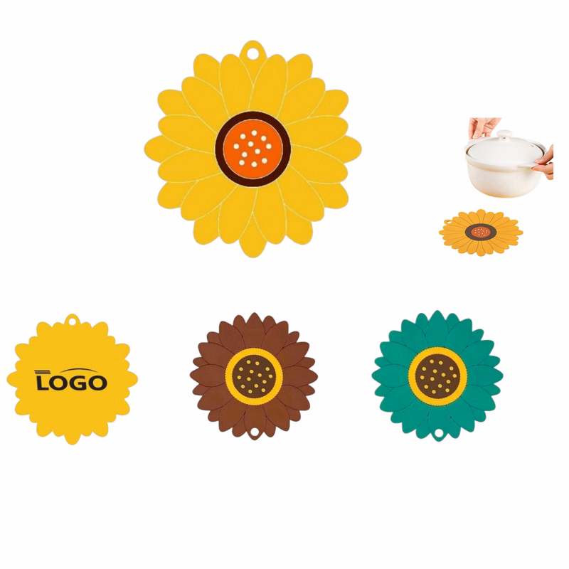 Lotus Flower Soft PVC Trivet Placemat