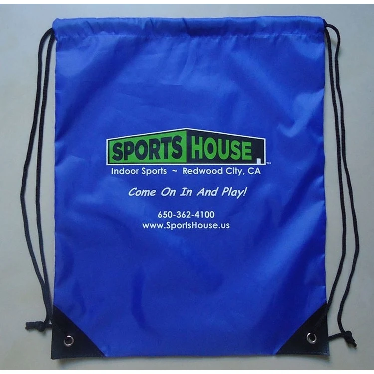 210D Nylon Polyester Drawstring Bag 1