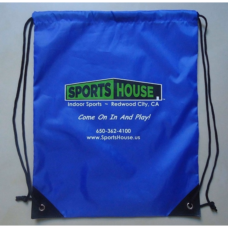 210D Nylon Polyester Drawstring Bag