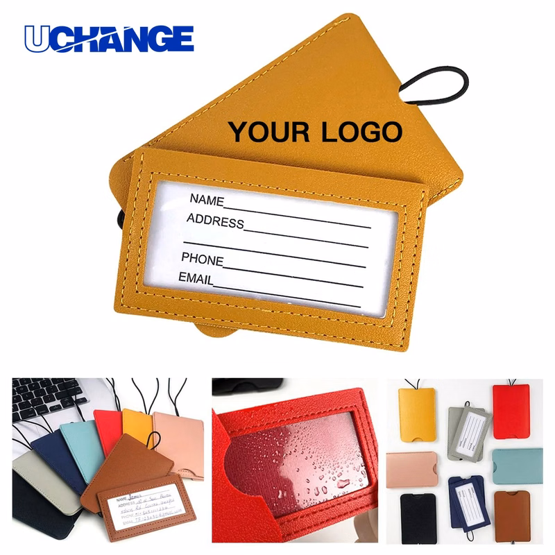 PU Luggage Tag for Travel Use Durable