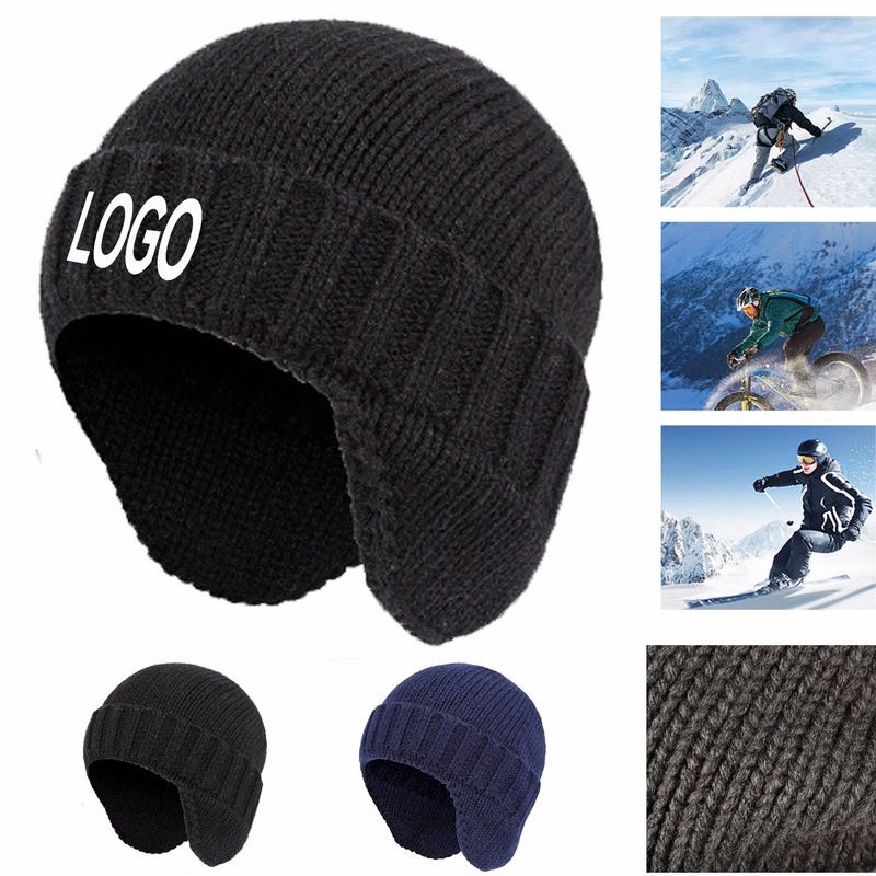 Winter Beanie Visor & Earflaps