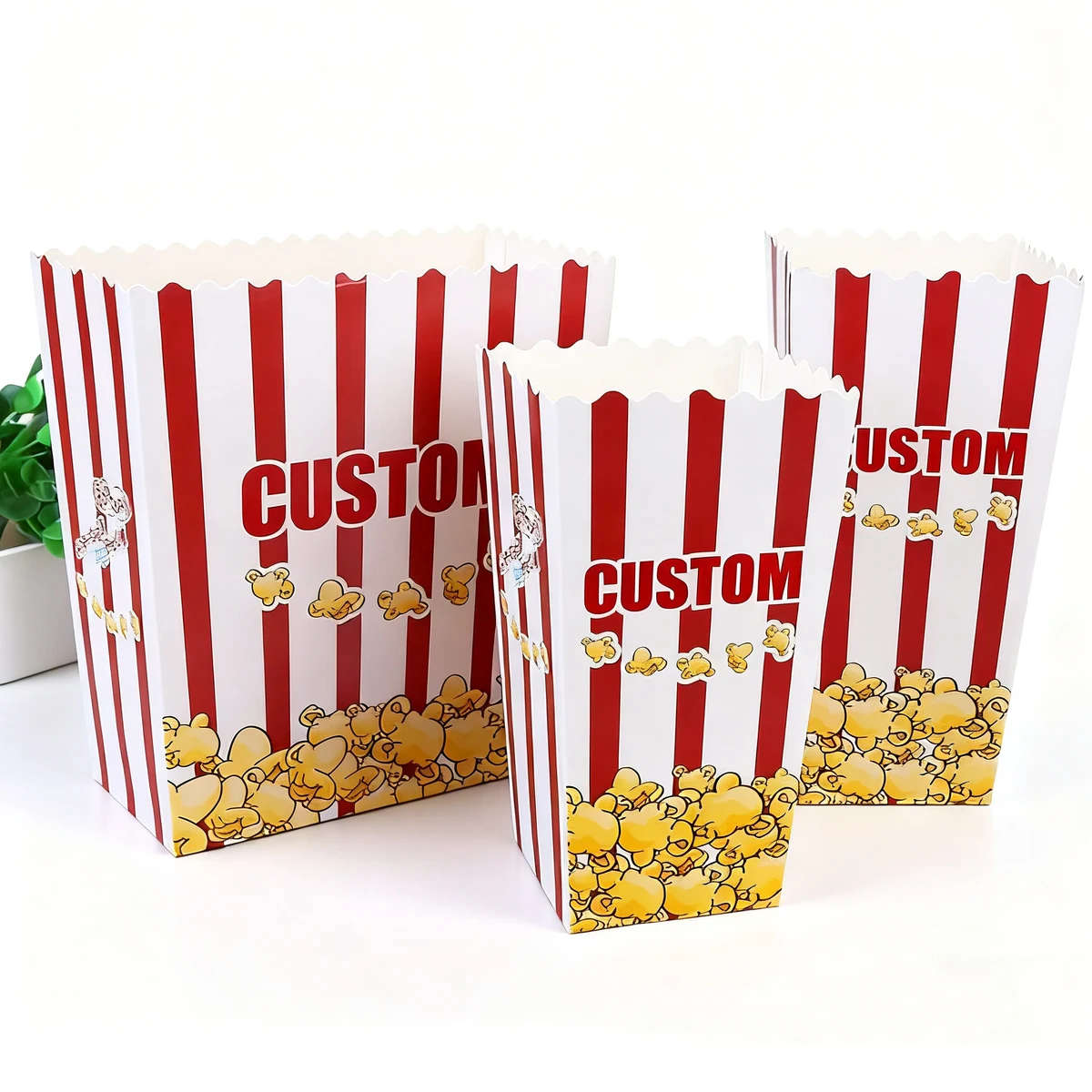 Popcorn Folding Box With Customizable Patterns 1
