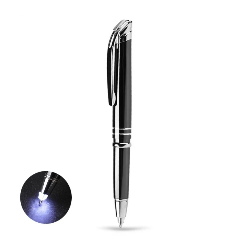 Metallic Light Up Pens with Stylus Tip 1