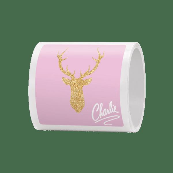 5" x 5" Rounded Corner Roll Labels