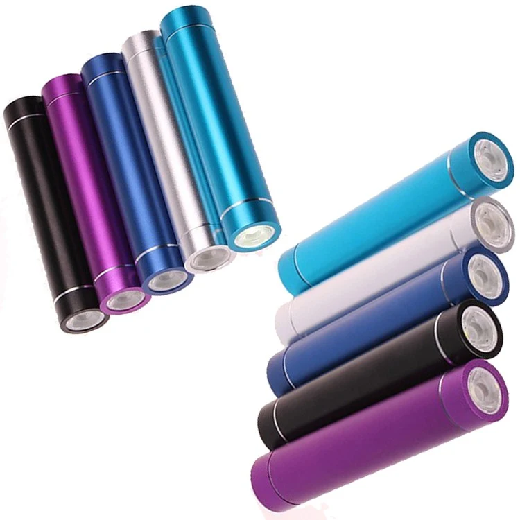 Glad 2600 mAh Aluminum Power Bank with LED Light 1