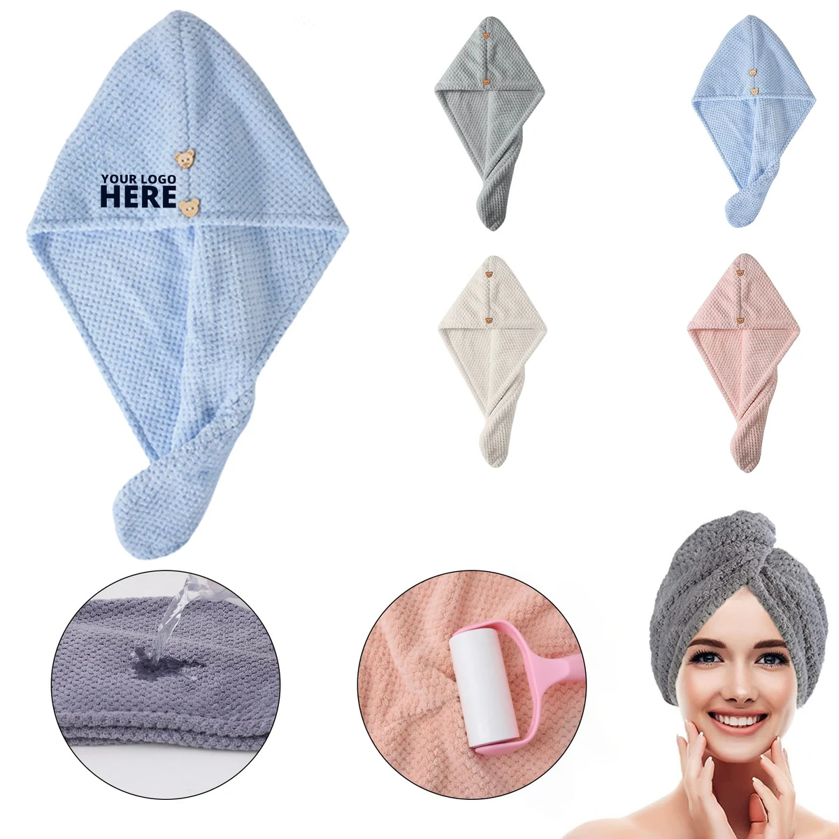Microfiber Hair Wrap 1