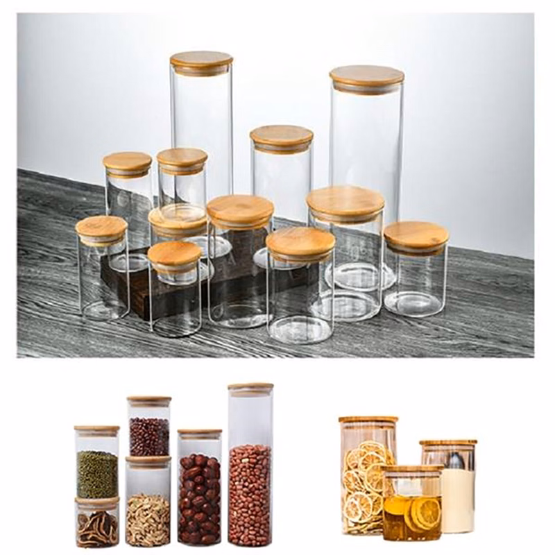 Glass sealed jar