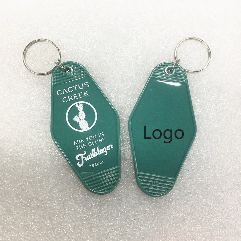 Vintage Hotel Motel Keychain / Hook