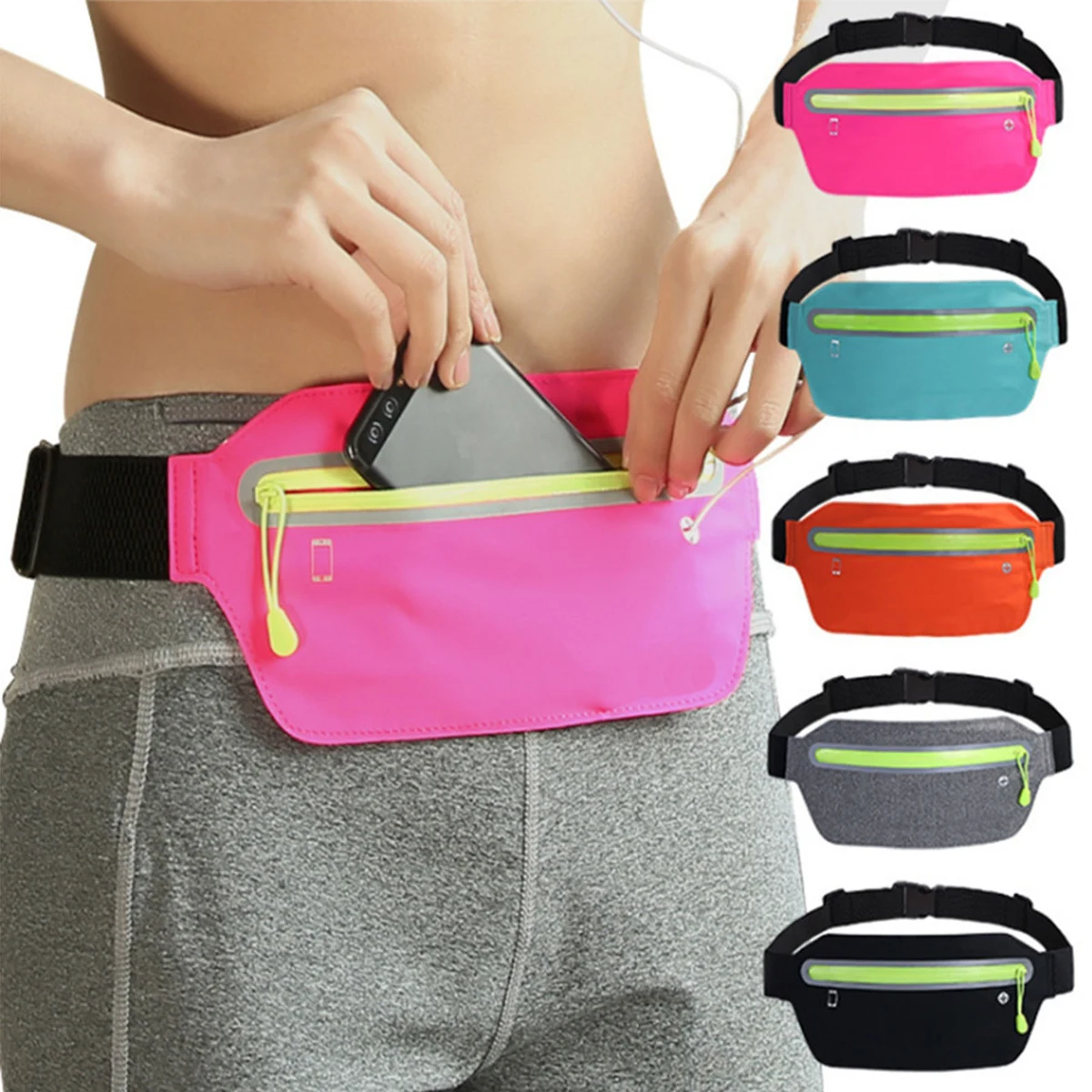Ultra Slim Running Belt Fanny Pack 1
