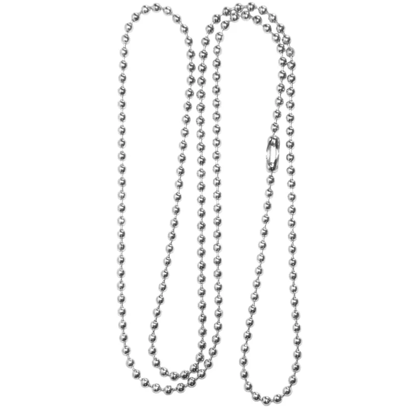 Metal Necklace Ball Chain 1