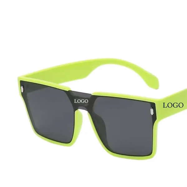 Custom Metal Frame Sunglasses with High-Definition Anti-Glare Lenses — Sports & Outdoor