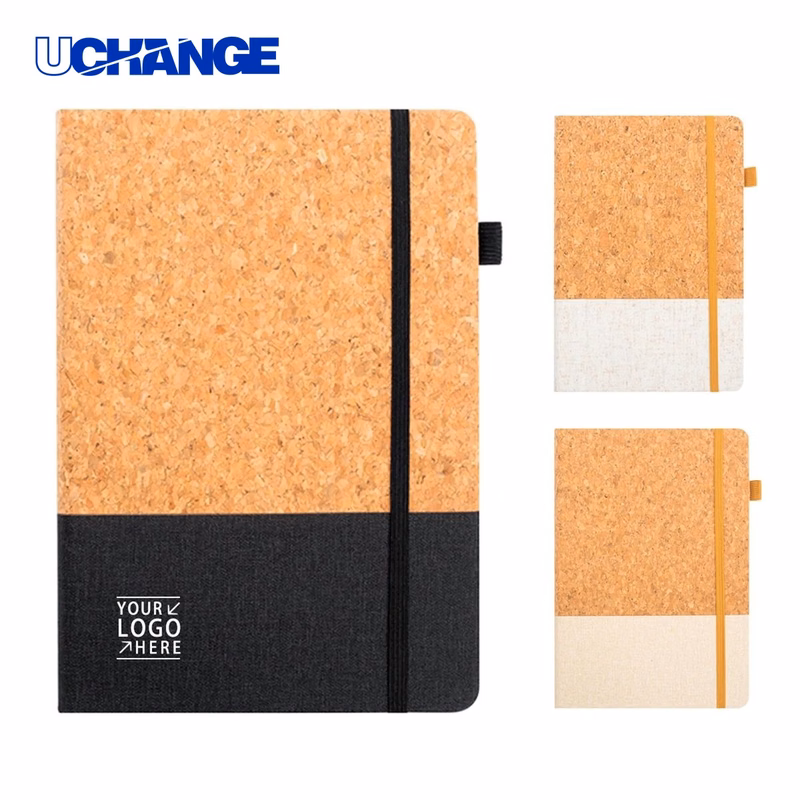 Cork Spliced Cover Notebook Journal
