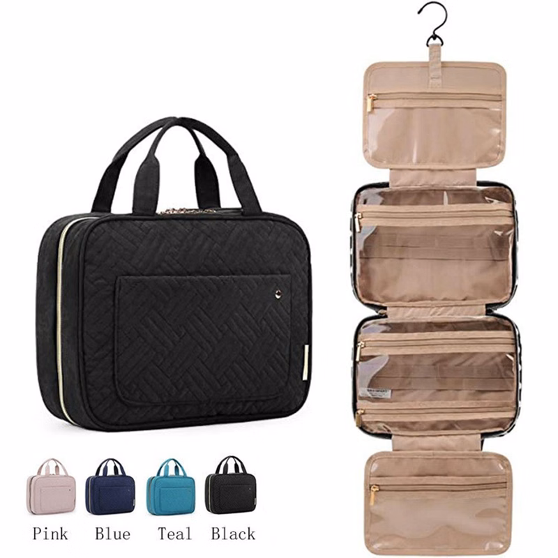 Clear Hanging Travel Bag With Hook