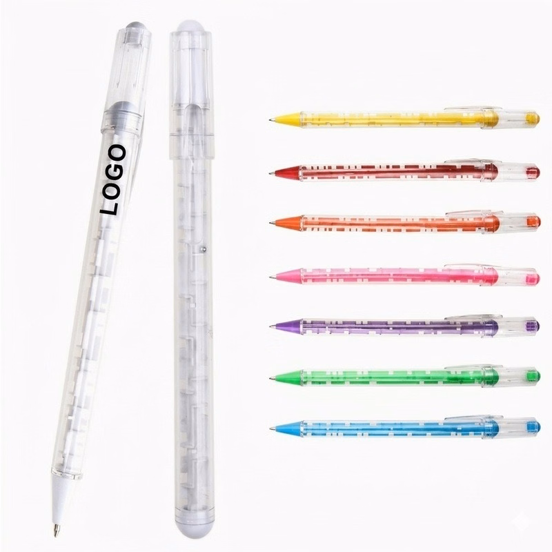Maze Ballpoint Pen W/ Refillable Ink