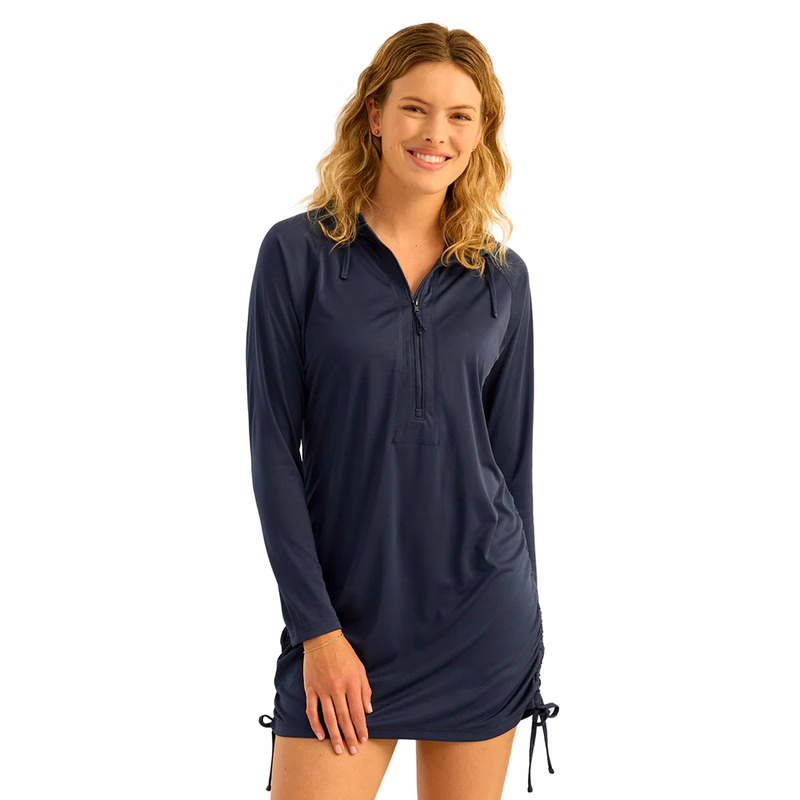 Huk® Women's Full Sleeve Cover-UP Dress with UPF50+ Protection and Custom Logo