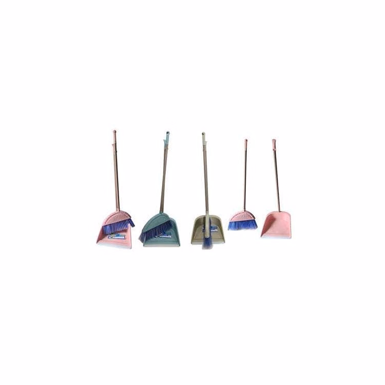 Dustpans with Brooms Assorted