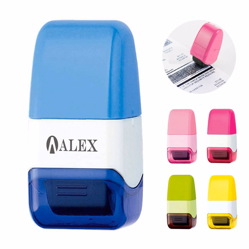 Reusable Identity Theft Protection Stamp Roller