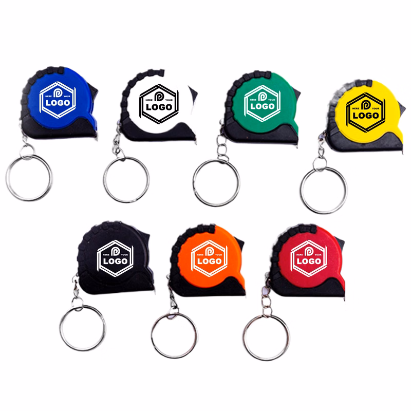 1m Mini Tape Measure with Keychain