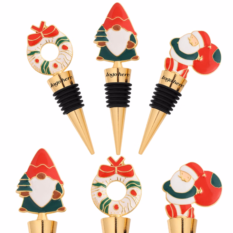 Christmas Ambience Custom Wine Stopper