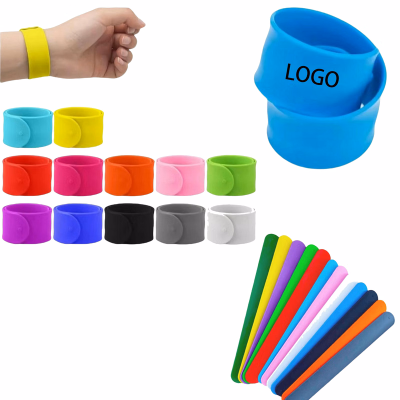 Soft Safety Silicone Slap Bracelet