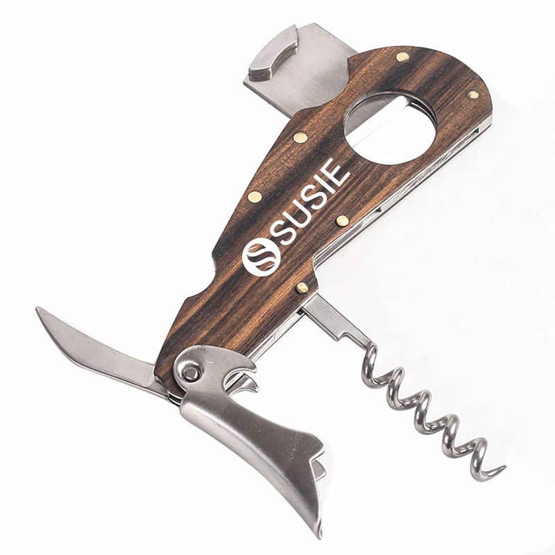 3 in 1 Multi-functional Cigar Cutter w/ Wine Opener