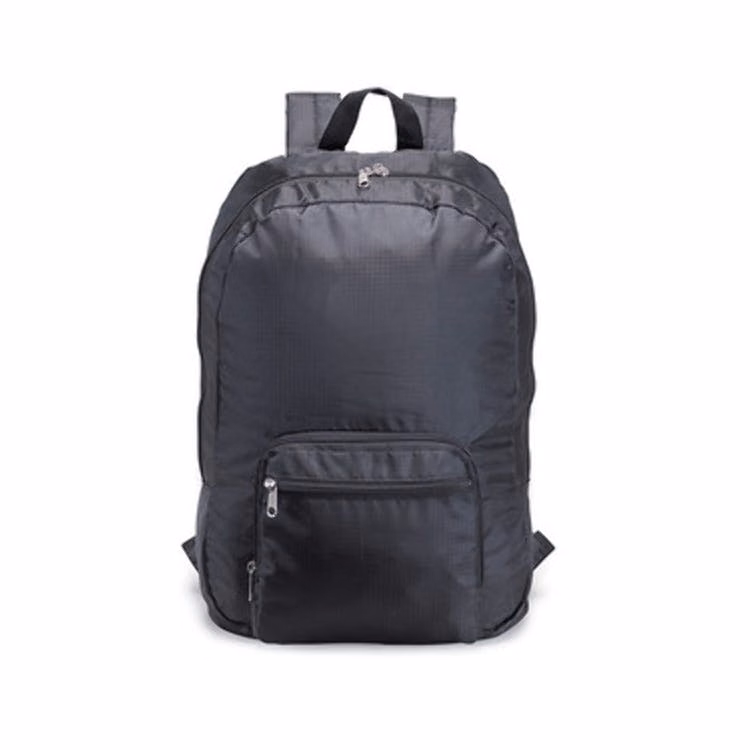 20" Packable Backpacks - Lightweight Black