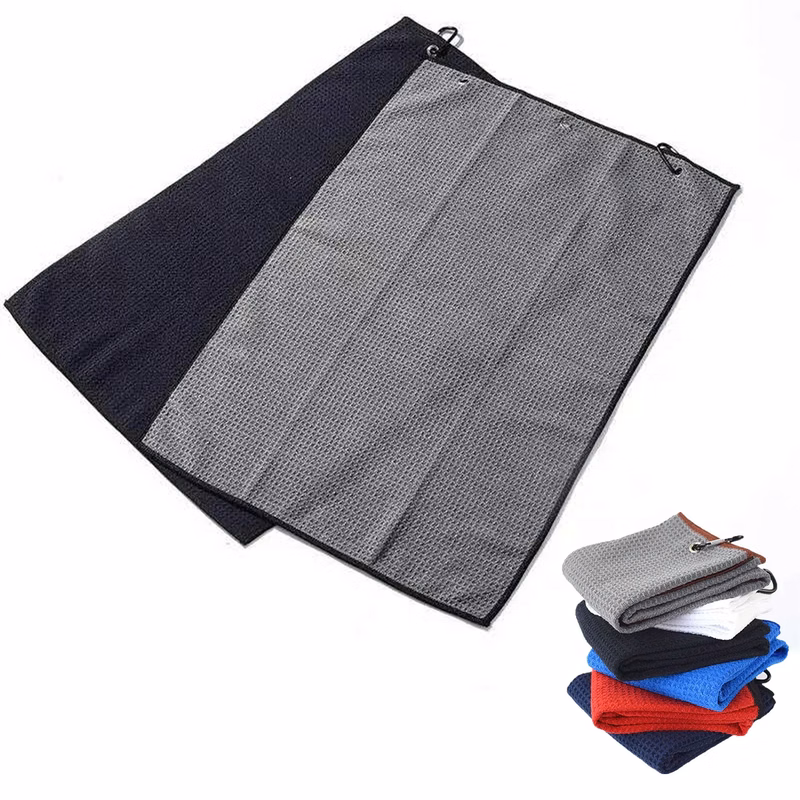 Tri-fold Golf Towel w/ Bag Hook
