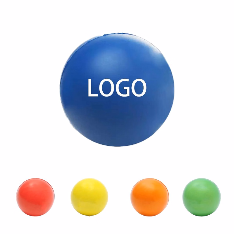 Custom Round Reliever Stress Ball