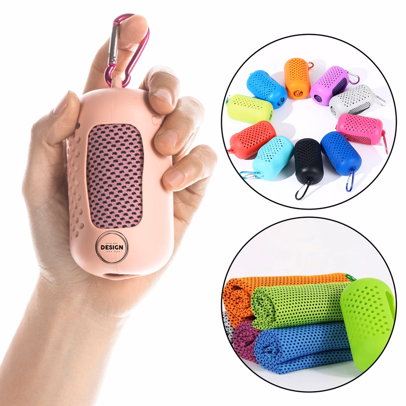 Quick-Drying Towel With Silicone Package