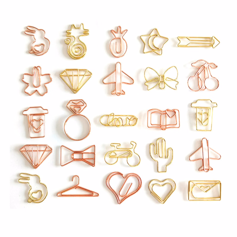 Custom Shaped Metal Paper Clip
