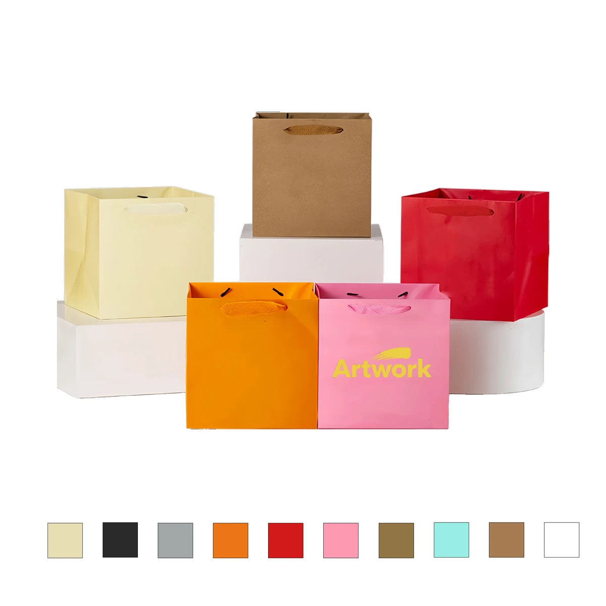 Square Gift Paper Bag 1