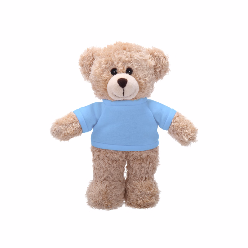 Soft Plush Tan Bear with Tee