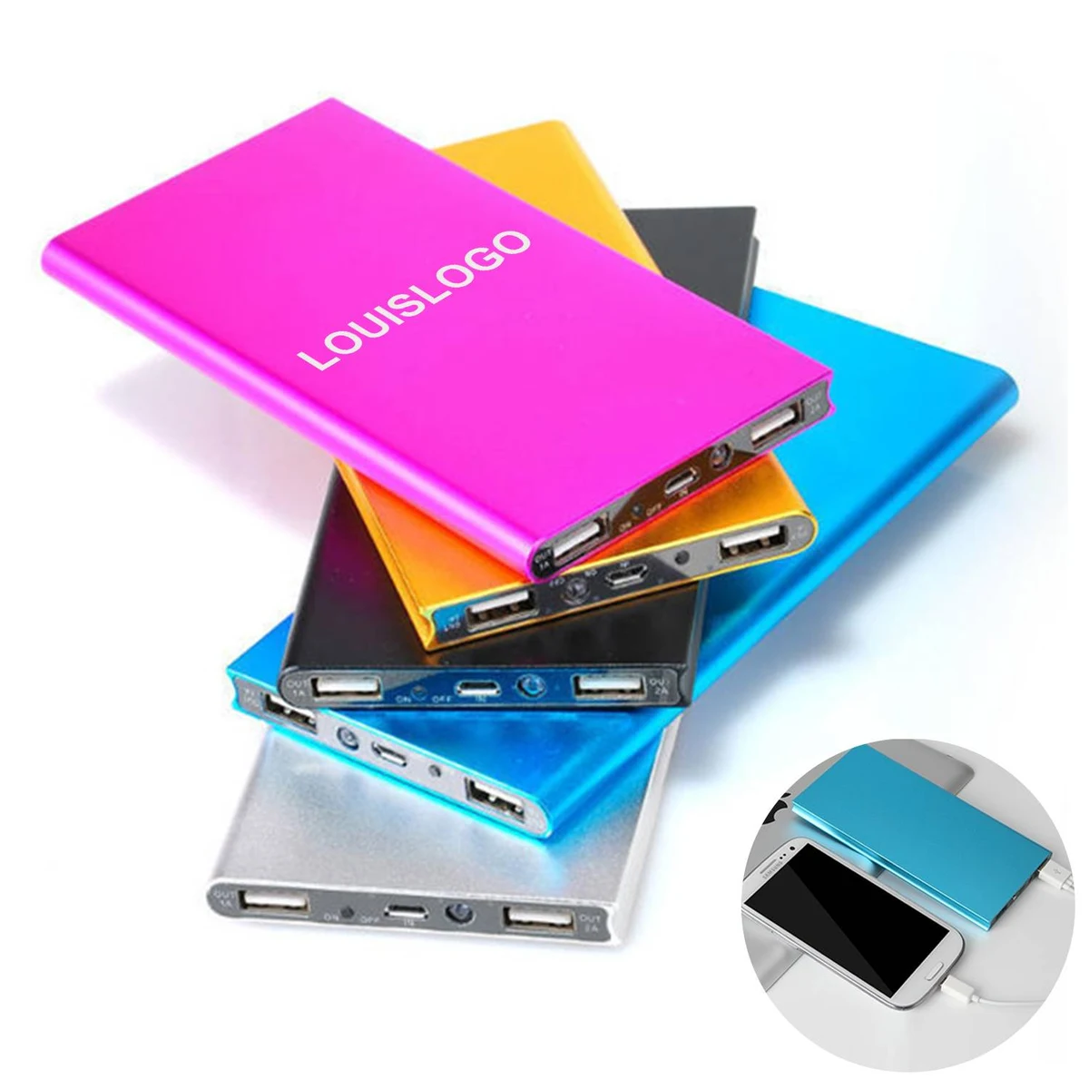 Ultra-Slim 8000mAh Power Bank Charger 1