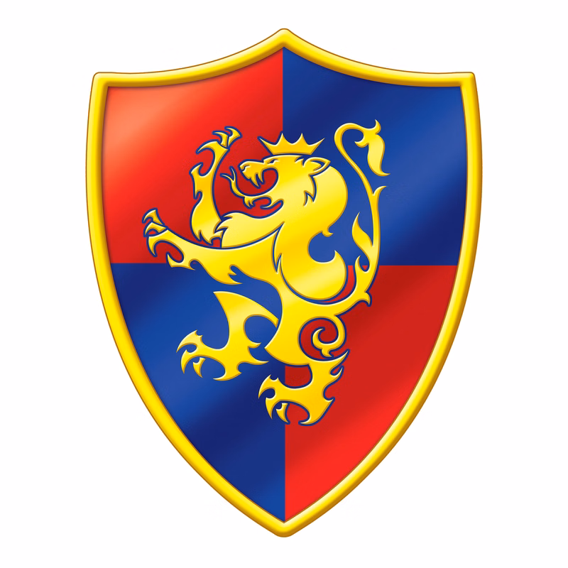 Medieval Crest Cutout