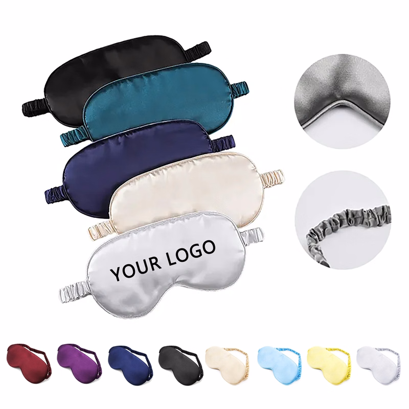 Double-Sided Silk Elastic Sleep Eye Mask