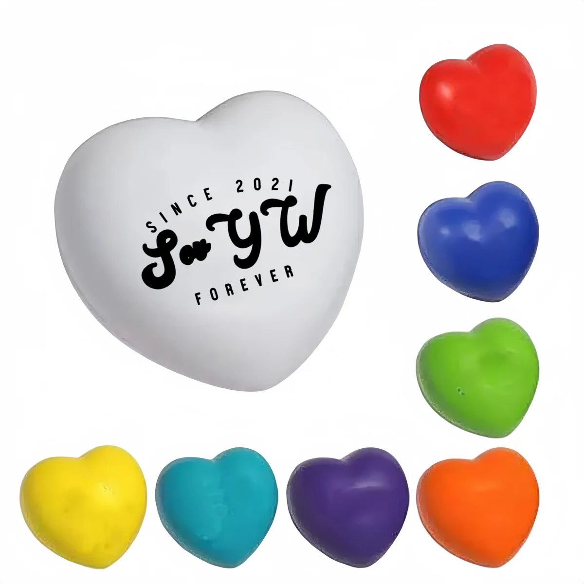 Heart-shaped Rehab Hand Grip Stress Ball 1