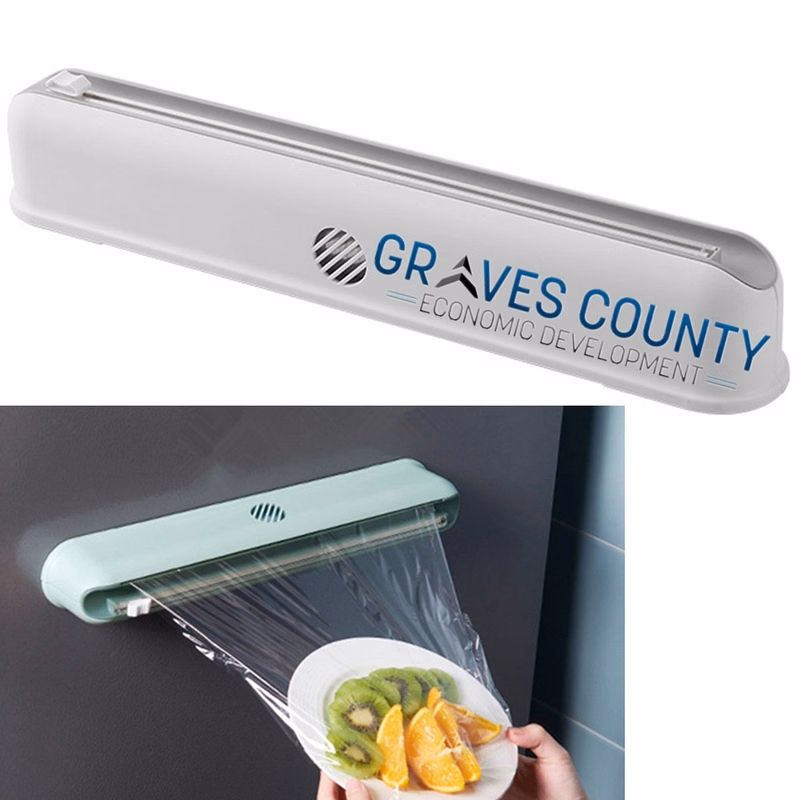 Cling Film Dispenser with Cutter