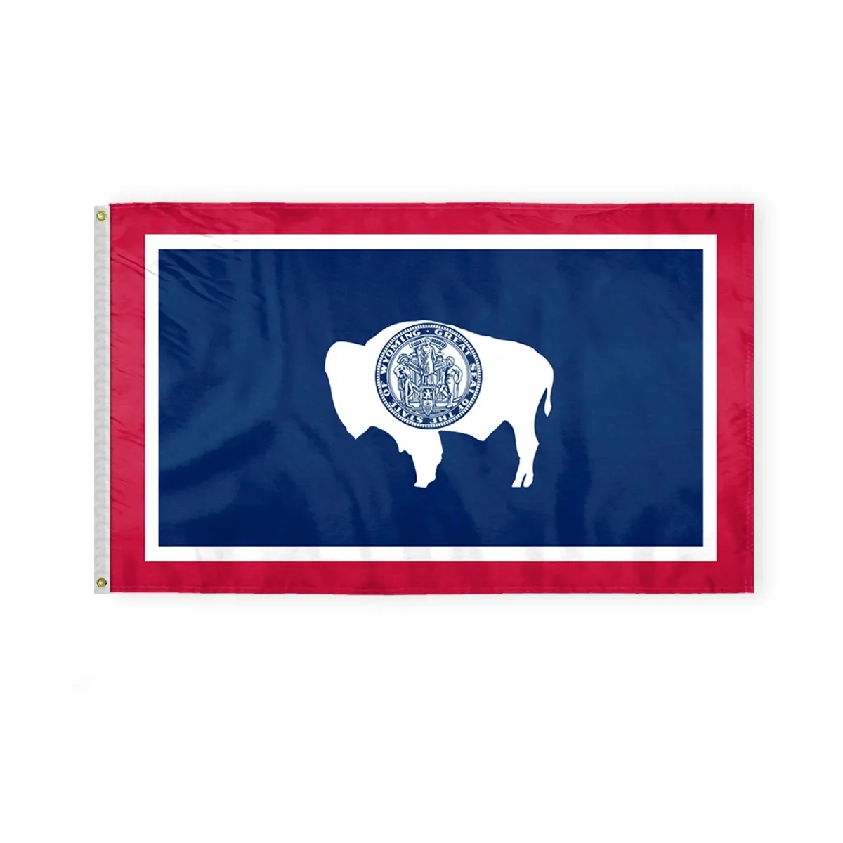 3'x5' Wyoming ePoly Printed Flags 1