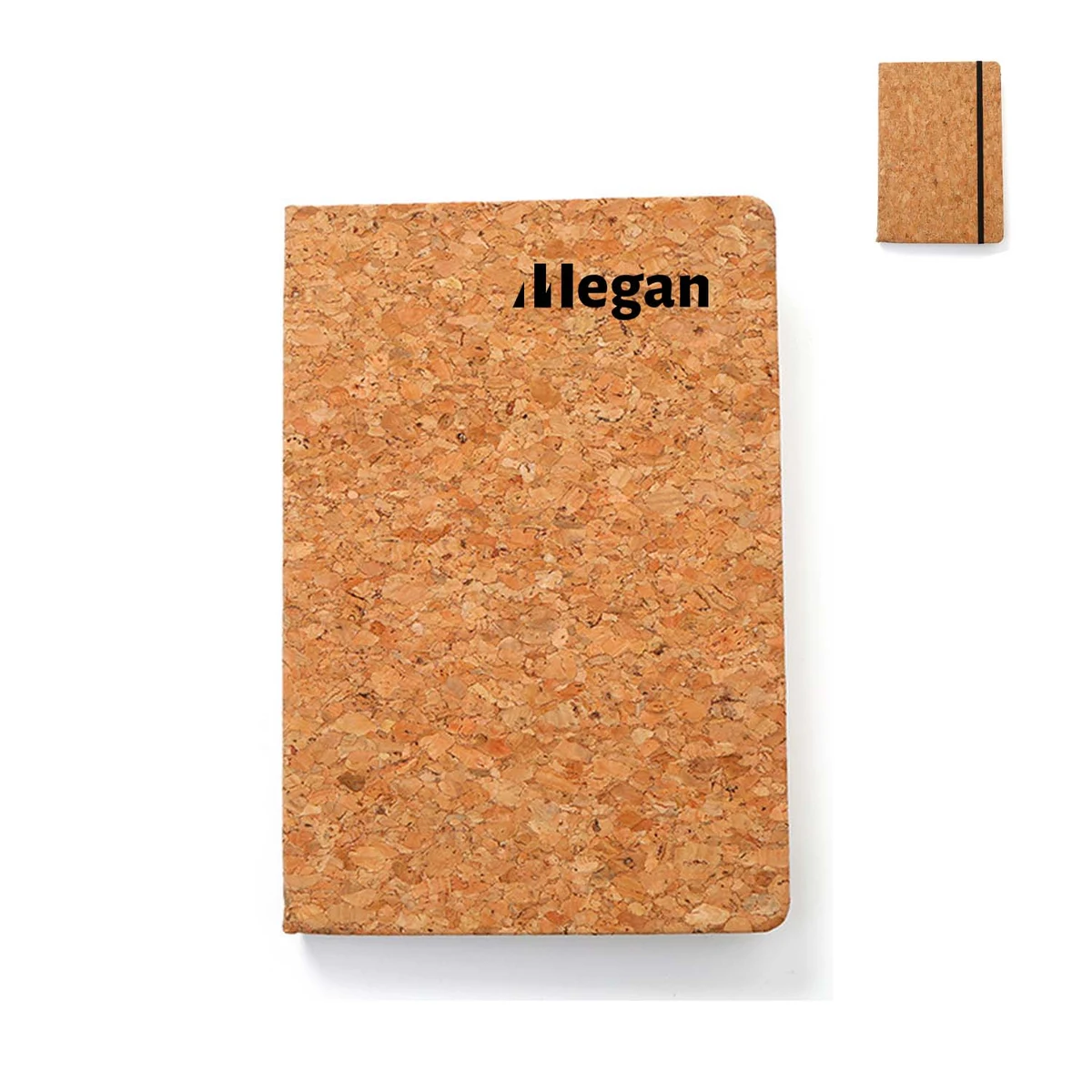 Business Office A5 Creative Strap Wood Grain Notebook 1