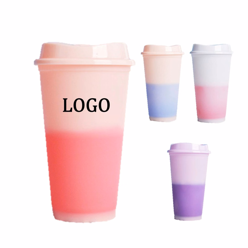 16oz. Color Changing Stadium Cup With Lid