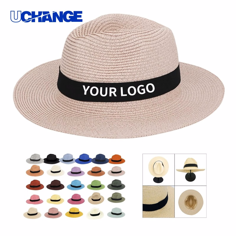 Woven Straw Hat Headwear for Sun Protection